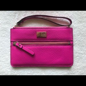 Kate Spade Hot Pink Wristlet